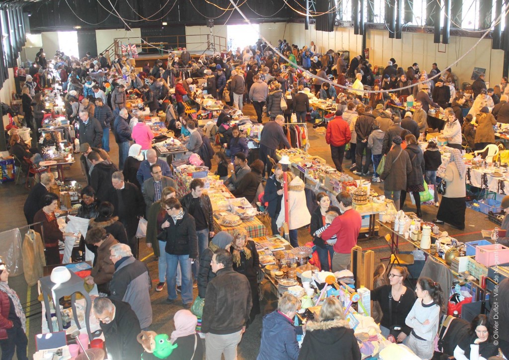 brocante marche couvert