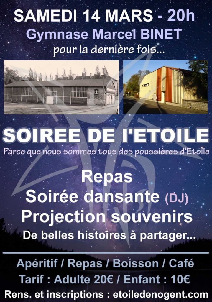 affiche soirée Etoile 2020